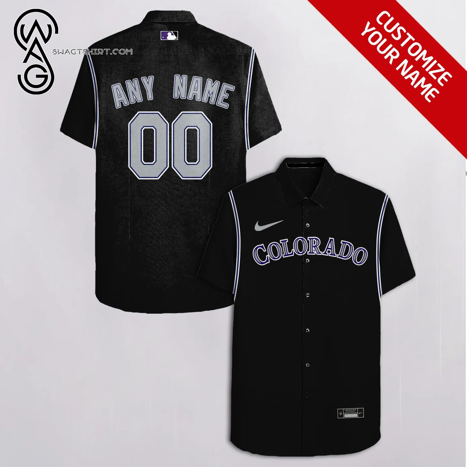 [Top Trending] Colorado Rockies Baseball Full Printing Personalized Hawaiian Shirt